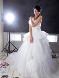 Studio Photo] Jill Weiting's white wedding dress(1)